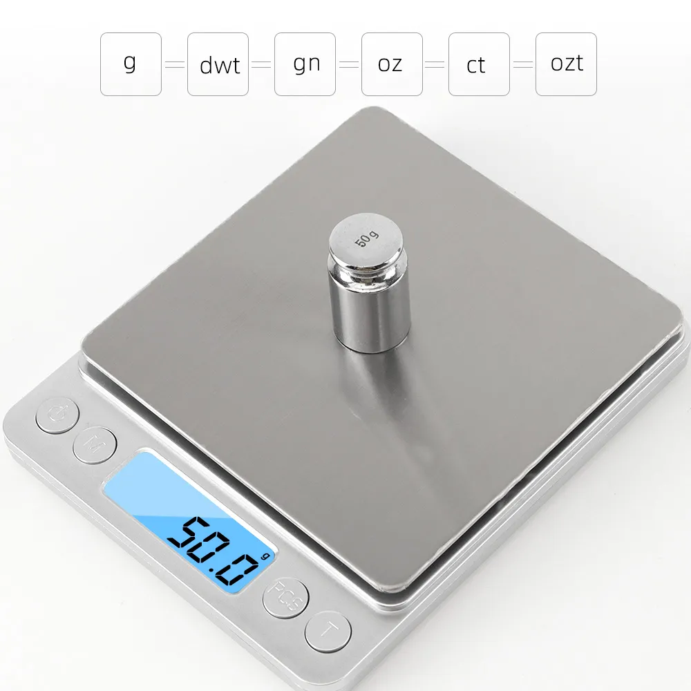 Candle Wax Scale - Timbangan Digital perhiasan Mini LCD 3000g,