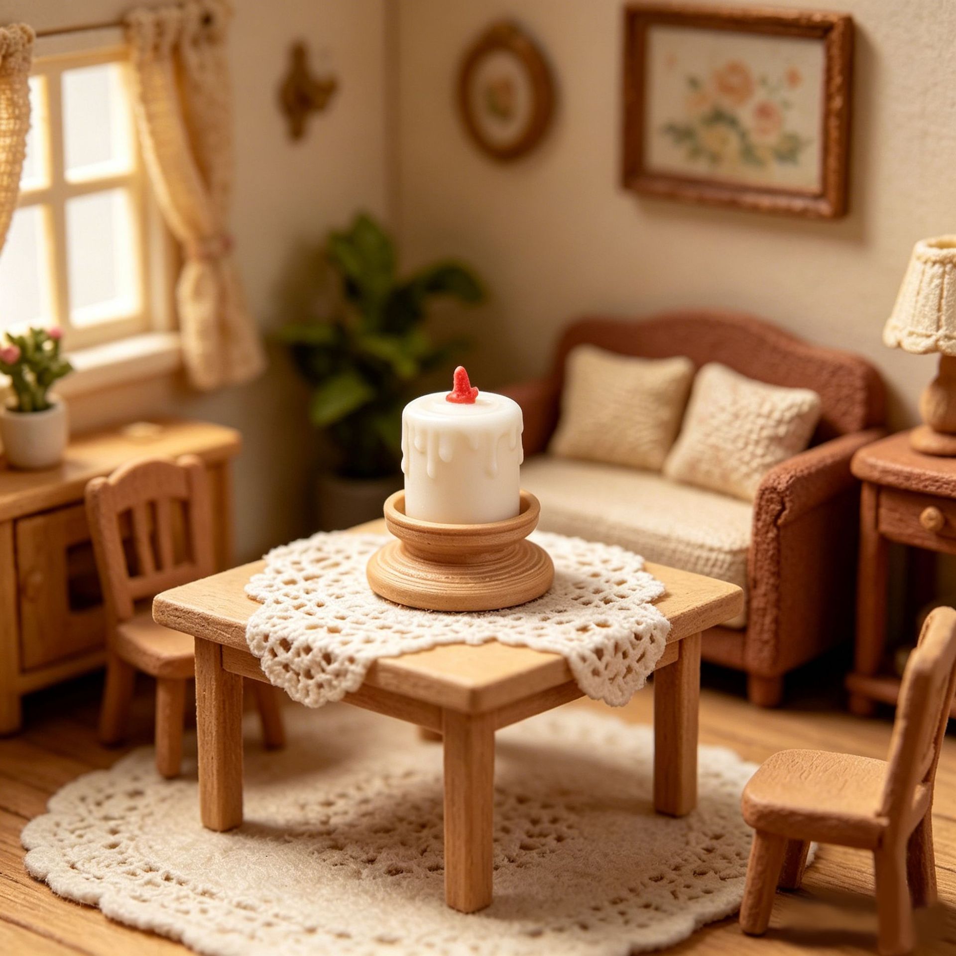 Candle Wax Scale - 3 Buah Tempat Lilin Mini Rumah