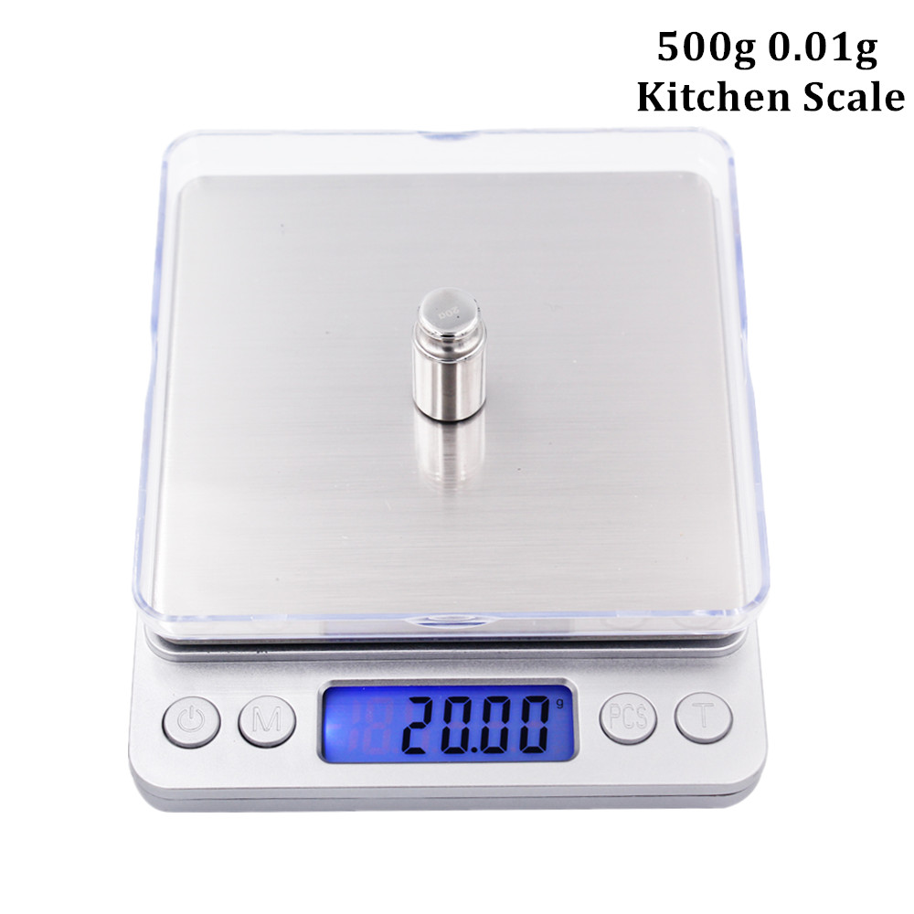 Candle Wax Scale - Timbangan Perhiasan 500G/0.01G Timbangan Digital LCD