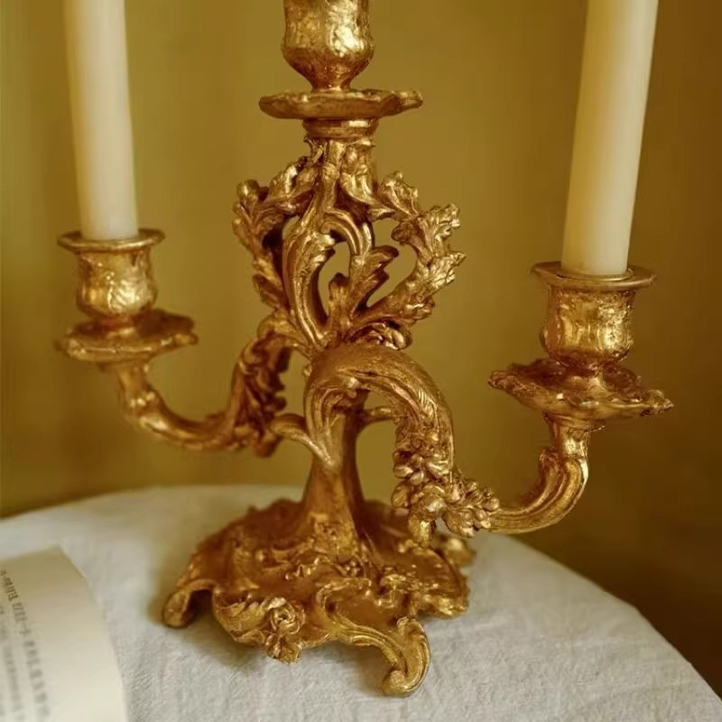 Tempat Lilin Retro Barok Dekor - Candle Supplies Luxury ulasan dan harga