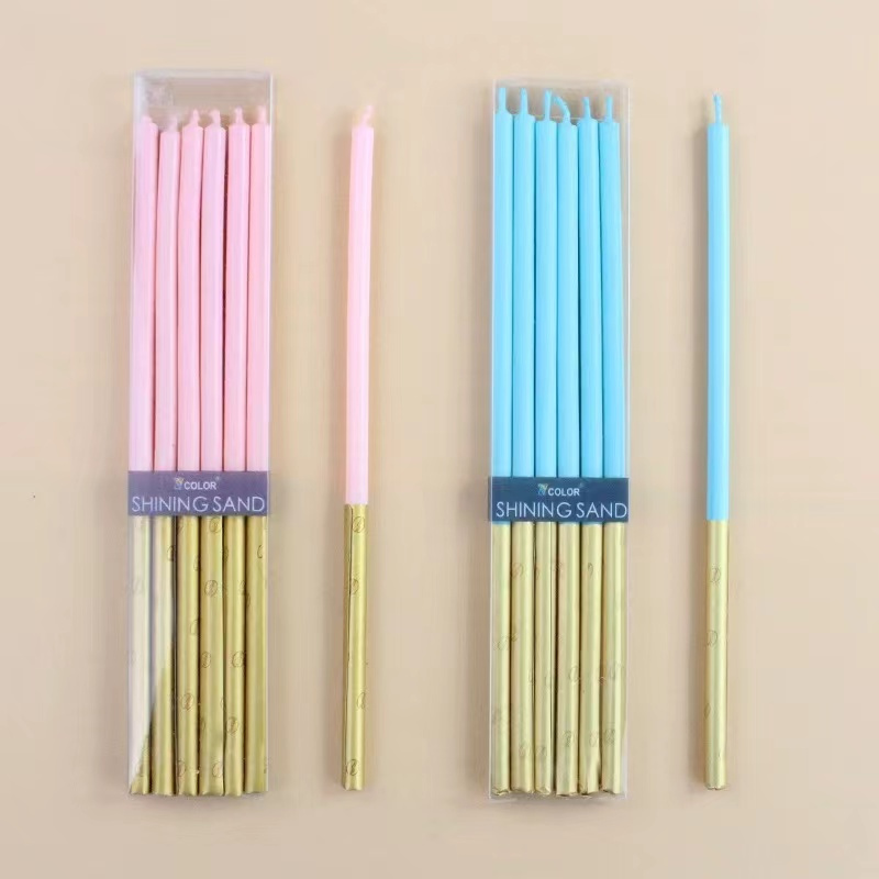 6 buah lilin panjang dekorasi  - Candle Supplies Luxury ulasan dan harga