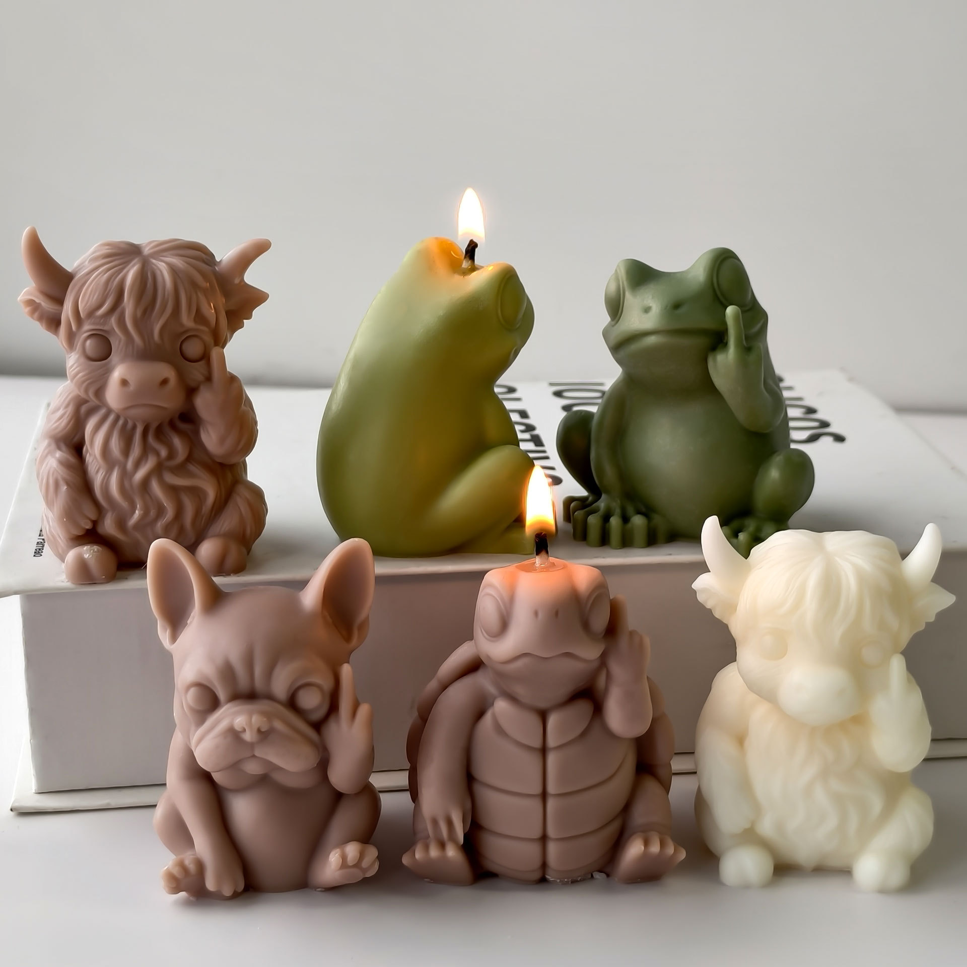 DIY Kartun Yak Turtle Aroma Li - Candle Supplies Shop ulasan dan harga