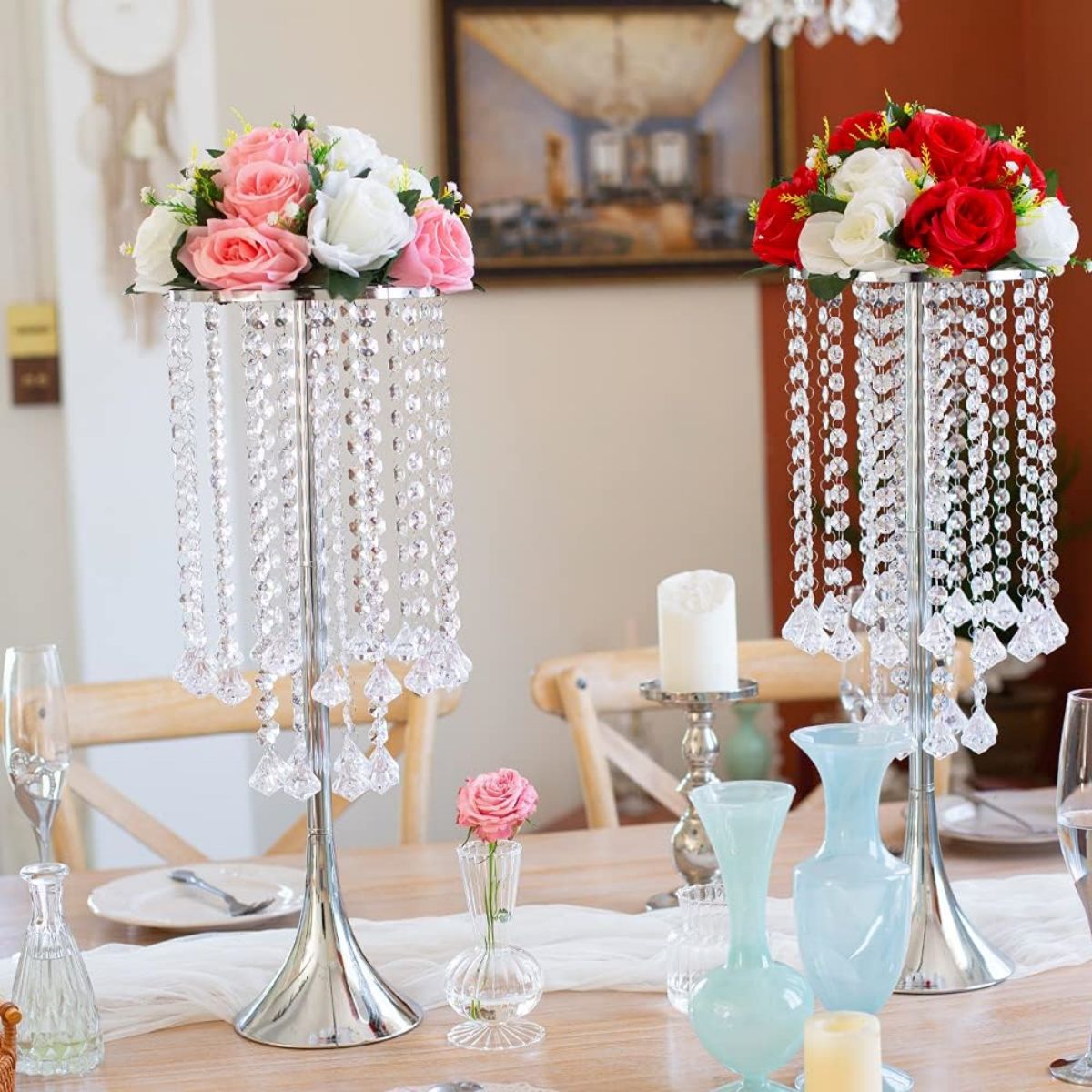 2/10 Buah Tempat Lilin Kristal - Candle Supplies Luxury ulasan dan harga