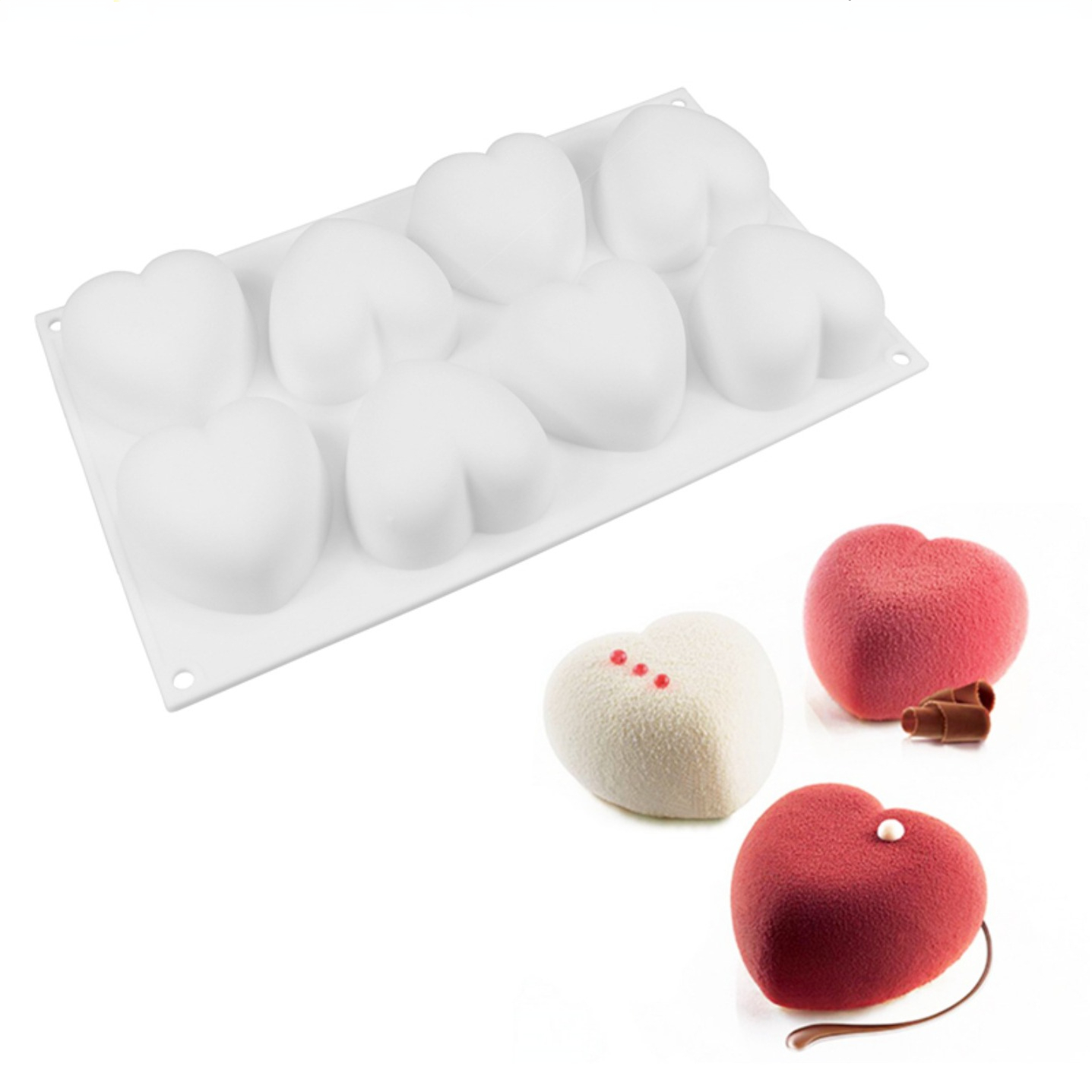 Love Heart cetakan sabun silik - Candle Making Supplies For Beginners ulasan dan harga