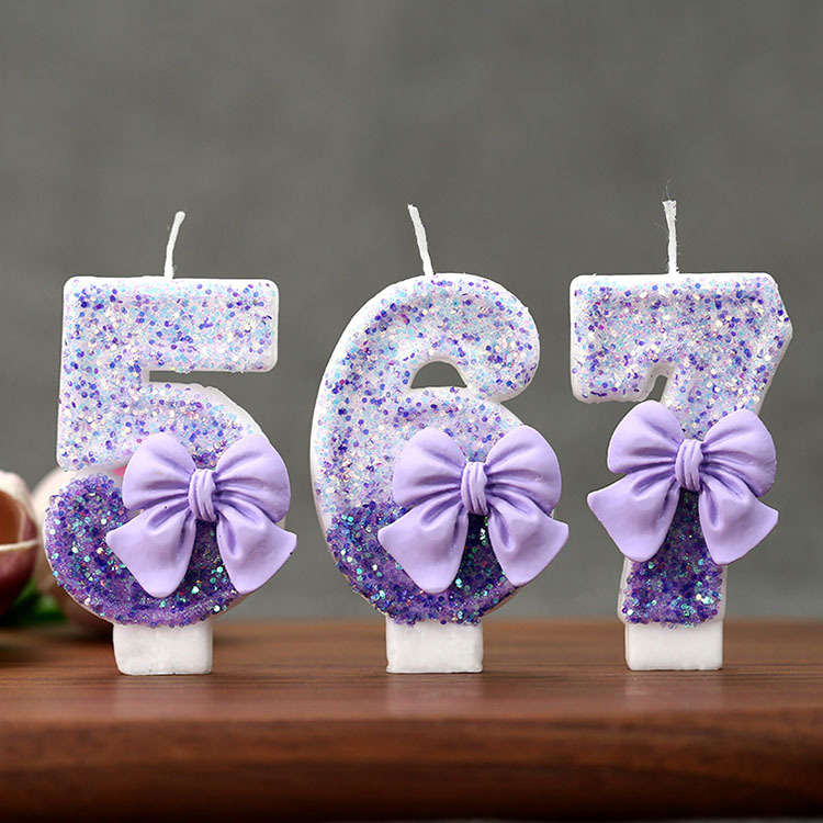 Lilin Ulang Tahun Digital 0-9  - Candle Supplies In ulasan dan harga