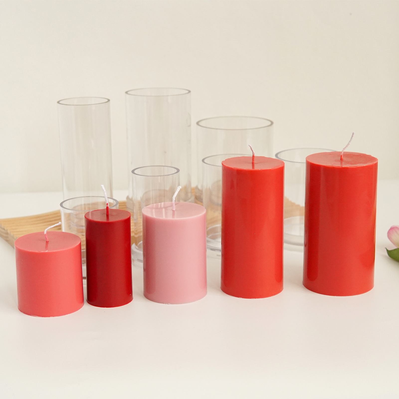 Berbagai 3D Silinder Cetakan L - Candle Supplies Shop ulasan dan harga